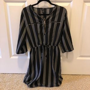 Rue21 short striped dress with half sleeve